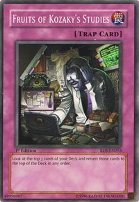 Fruits of Kozaky's Studies - Rise of Destiny (RDS) #RDS-EN053 - Common / Short Print YuGiOh Trading Card