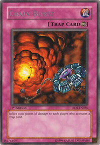 Chain Burst - Rise of Destiny (RDS) #RDS-EN056 - Rare YuGiOh Trading Card