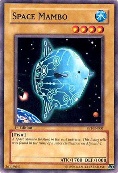 Space Mambo - Flaming Eternity YuGiOh trading card