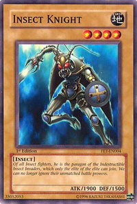 Insect Knight - Flaming Eternity (FET) #FET-EN004 - Common / Short Print YuGiOh Trading Card