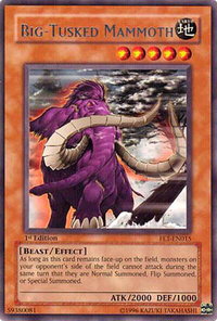 Big-Tusked Mammoth - Flaming Eternity (FET) #FET-EN015 - Rare YuGiOh Trading Card