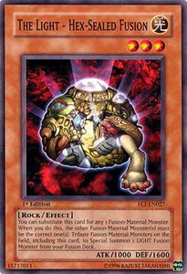 The Light - Hex-Sealed Fusion - Flaming Eternity (FET) #FET-EN027 - Common / Short Print YuGiOh Trading Card