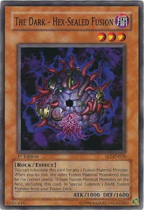 The Dark - Hex-Sealed Fusion - Flaming Eternity (FET) #FET-EN028 - Common / Short Print YuGiOh Trading Card