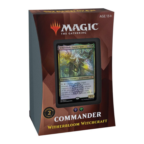 Commander 2021 Deck - Witherbloom Witchcraft - Commander 2021 Magic: The Gathering trading card
