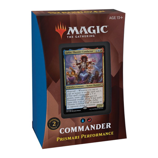 Commander 2021 Deck - Prismari Performance - Commander 2021 Magic: The Gathering trading card