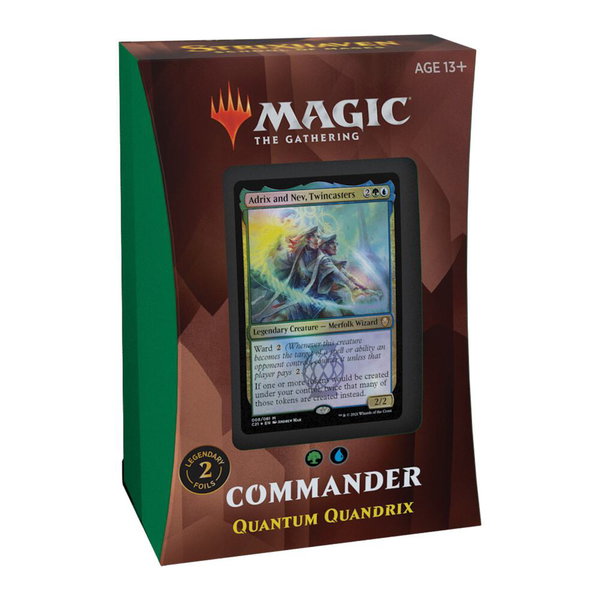 Commander 2021 Deck - Quantum Quandrix trading card from Commander 2021 Commander 2021 Deck - Quantum Quandrix - Commander 2021 Magic: The Gathering trading card