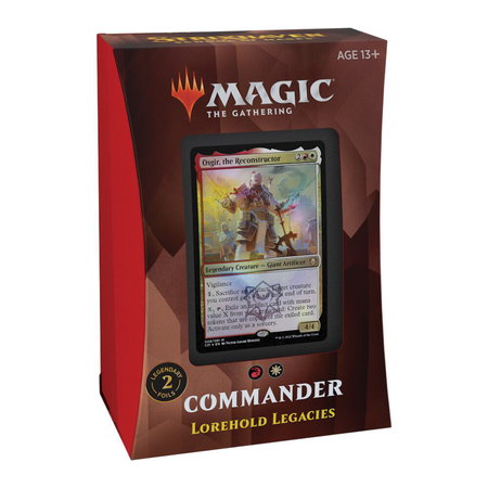 Commander 2021 Deck - Lorehold Legacies trading card from Commander 2021 Commander 2021 Deck - Lorehold Legacies - Commander 2021 Magic: The Gathering trading card