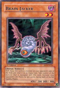 Brain Jacker - Flaming Eternity (FET) #FET-EN034 - Rare YuGiOh Trading Card