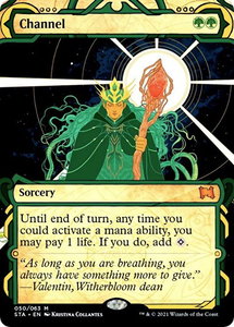 Channel - Strixhaven: Mystical Archives (STA) #50 - Mythic Rare Magic: The Gathering Trading Card