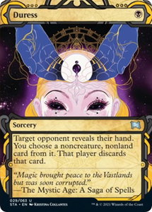 Duress - Strixhaven: Mystical Archives (STA) #29 - Uncommon Magic: The Gathering Trading Card