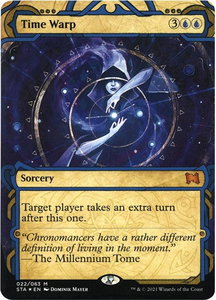 Time Warp (Foil Etched) - Strixhaven: Mystical Archives (STA) #22 - Mythic Rare Magic: The Gathering Trading Card