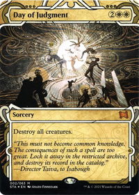 Day of Judgment (Foil Etched) - Strixhaven: Mystical Archives (STA) #2 - Mythic Magic: The Gathering Trading Card