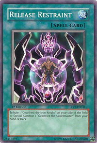 Release Restraint - Flaming Eternity (FET) #FET-EN044 - Common / Short Print YuGiOh Trading Card