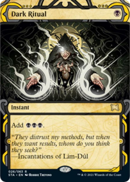 Dark Ritual - Strixhaven: Mystical Archives Magic: The Gathering trading card