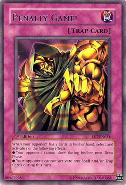 Penalty Game! trading card from Flaming Eternity Penalty Game! - Flaming Eternity YuGiOh trading card