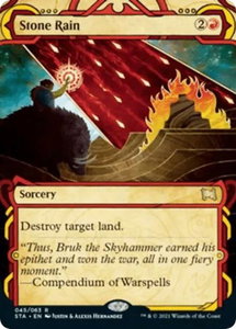 Stone Rain - Strixhaven: Mystical Archives (STA) #45 - Rare Magic: The Gathering Trading Card