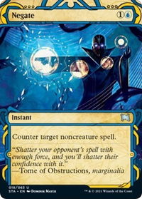 Negate - Strixhaven: Mystical Archives (STA) #18 - Uncommon Magic: The Gathering Trading Card
