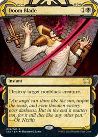 Doom Blade - Strixhaven: Mystical Archives (STA) #28 - Rare Magic: The Gathering Trading Card