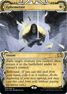 Ephemerate (Foil Etched) - Strixhaven: Mystical Archives (STA) #5 - Rare Magic: The Gathering Trading Card