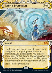 Teferi's Protection - Strixhaven: Mystical Archives (STA) #11 - Mythic Rare Magic: The Gathering Trading Card