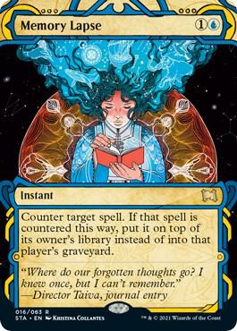 Memory Lapse trading card from Strixhaven: Mystical Archives Memory Lapse - Strixhaven: Mystical Archives Magic: The Gathering trading card