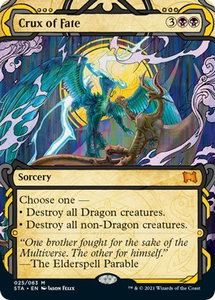 Crux of Fate - Strixhaven: Mystical Archives (STA) #25 - Mythic Rare Magic: The Gathering Trading Card