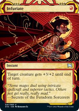 Infuriate - Strixhaven: Mystical Archives Magic: The Gathering trading card