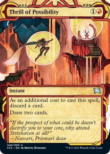 Thrill of Possibility - Strixhaven: Mystical Archives (STA) #46 - Uncommon Magic: The Gathering Trading Card