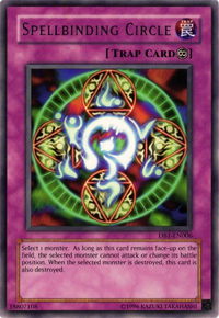 Spellbinding Circle - Dark Beginning 1 (DB1) #DB1-EN006 - Rare YuGiOh Trading Card