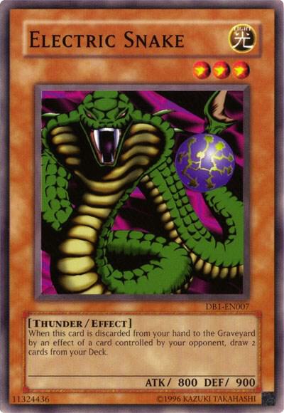 Electric Snake - Dark Beginning 1 YuGiOh trading card