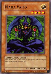 Maha Vailo - Dark Beginning 1 (DB1) #DB1-EN009 - Common / Short Print YuGiOh Trading Card