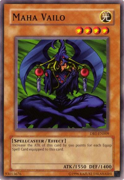 Maha Vailo - Dark Beginning 1 YuGiOh trading card