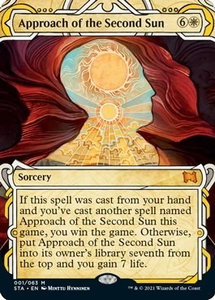 Approach of the Second Sun - Strixhaven: Mystical Archives (STA) #1 - Mythic Rare Magic: The Gathering Trading Card