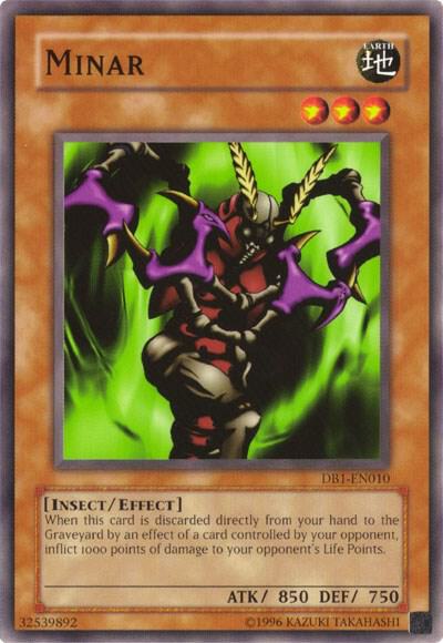 Minar - Dark Beginning 1 YuGiOh trading card