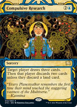 Compulsive Research - Strixhaven: Mystical Archives Magic: The Gathering trading card