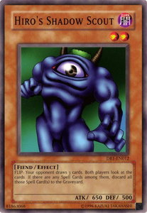 Hiro's Shadow Scout - Dark Beginning 1 (DB1) #DB1-EN012 - Common / Short Print YuGiOh Trading Card