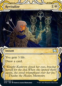 Revitalize - Strixhaven: Mystical Archives (STA) #9 - Uncommon Magic: The Gathering Trading Card