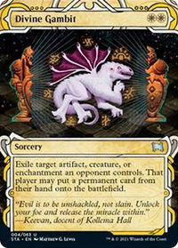 Divine Gambit - Strixhaven: Mystical Archives (STA) #4 - Uncommon Magic: The Gathering Trading Card