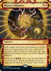 Mizzix's Mastery - Strixhaven: Mystical Archives (STA) #43 - Mythic Magic: The Gathering Trading Card