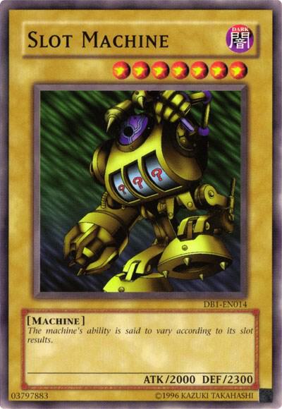 Slot Machine - Dark Beginning 1 YuGiOh trading card