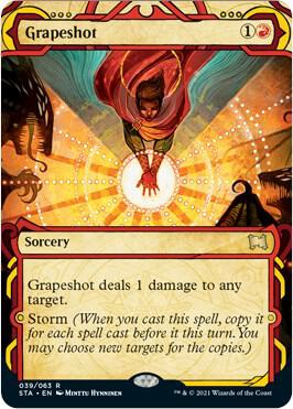 Grapeshot - Strixhaven: Mystical Archives Magic: The Gathering trading card