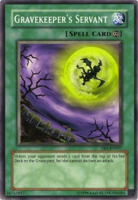 Gravekeeper's Servant - Dark Beginning 1 (DB1) #DB1-EN017 - Common / Short Print YuGiOh Trading Card