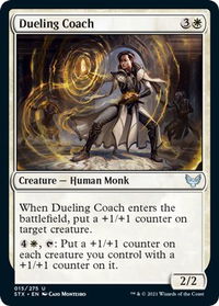 Dueling Coach - Strixhaven: School of Mages (STX) #15 - Uncommon Magic: The Gathering Trading Card
