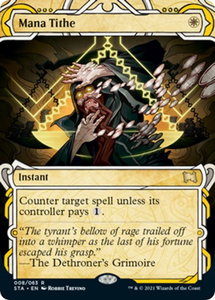 Mana Tithe - Strixhaven: Mystical Archives (STA) #8 - Rare Magic: The Gathering Trading Card