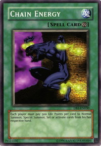 Chain Energy - Dark Beginning 1 (DB1) #DB1-EN030 - Common / Short Print YuGiOh Trading Card
