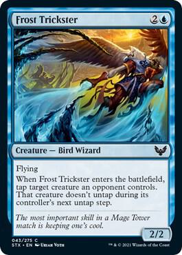 Frost Trickster - Strixhaven: School of Mages Magic: The Gathering trading card