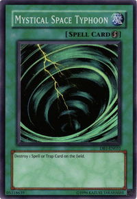 Mystical Space Typhoon - Dark Beginning 1 (DB1) #DB1-EN031 - Super Rare YuGiOh Trading Card