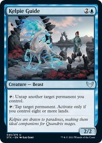 Kelpie Guide - Strixhaven: School of Mages (STX) #45 - Uncommon Magic: The Gathering Trading Card