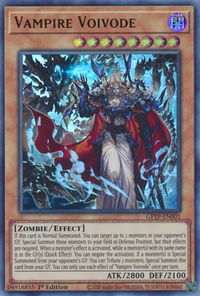 Vampire Voivode - Ghosts From the Past (GFTP) #GFTP-EN001 - Ultra Rare YuGiOh Trading Card