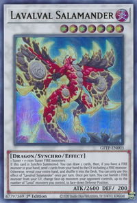 Lavalval Salamander - Ghosts From the Past (GFTP) #GFTP-EN003 - Ultra Rare YuGiOh Trading Card